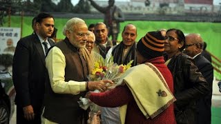 Watch PM Modi to Participate Dr.Bhimrao Ambedkar's Asthi Kalash Pushparpan in Lucknow Video