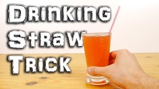 Watch Drinking Straw Magic Trick Video