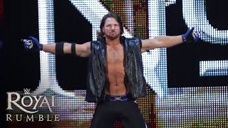 Watch WWE Network: AJ Styles makes his WWE debut: Royal Rumble 2016 Video