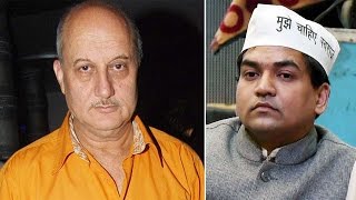 Watch Anupam Kher and AAP MLA Kapil Mishra sparred at Jaipur Literature Festival Video