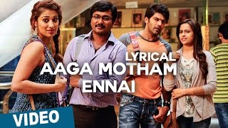 Watch Aaga Motham Ennai || Tamil Song with Lyrics || Bangalore Naatkal || Arya || Bobby Simha || Gopi Sunder Video