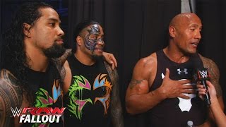 Watch The Rock gets welcomed back to the WWE: WWE Raw Fallout, January 25, 2016 Video