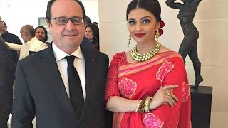 Watch Aishwarya Rai Meets French President Francois Hollande Video