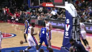 Watch NBA: Nerlens Noel Throws Down on Andre Drummond Video
