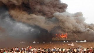 Watch Kapu Protesters in Andhra set train on fire demanding reservation Video
