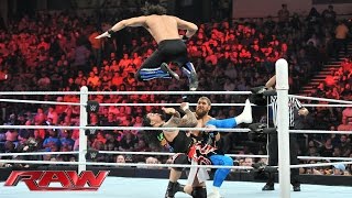 Watch The Usos vs. Curtis Axel & Adam Rose: WWE Raw, February 1, 2016 Video