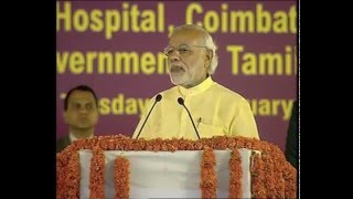 Watch PM inaugurates building of ESIC Medical College & Hospital in Coimbatore Video