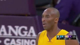 Watch NBA: Kobe Bryant Goes Off! Drops 38 on the Timberwolves Video