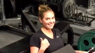 Watch Kate Upton Has Mastered the Booty Burn Video