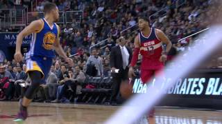 Watch NBA: John Wall and Stephen Curry Duel in D.C. Video
