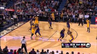 Watch NBA: Kobe Bryant and Anthony Davis Duel in New Orleans Video
