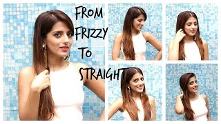 Watch How To: Straighten Your Hair Perfectly With A Hair Straightener| Flat Iron Video