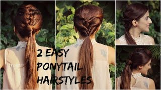Watch Running Late Ponytail Hairstyles | Quick and Easy | Hair Tutorial Video