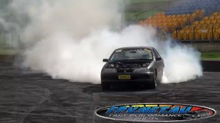 Watch WAZSLD COMMODORE BURNOUTS AT SYDNEY DRAGWAY Video