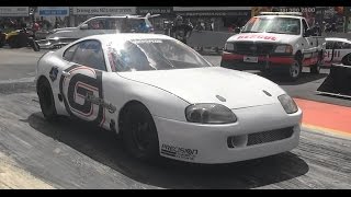 Watch AUS vs NZ GAS RACING 2JZ SUPRA TAKES OUT THE FINAL AT THE 2016 V 4 & ROTARY NATIONALS IN NEW ZEALAND Video