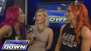 Watch Becky Lynch and Sasha Banks reluctantly agree to help each other: WWE SmackDown, Feb. 4, 2016 Video