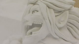 Watch Japan Snow Festival Leaves Visitors in Awe Video