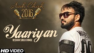Watch New Punjabi Song || Yarrian || Resham Singh Anmol || Full Video Video