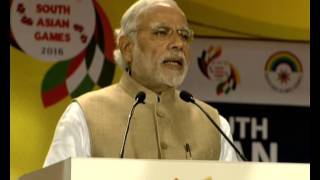 Watch PM declares open 12th South Asian Games Video