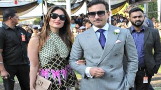 Watch Kareena Kapoor & Saif Ali Khan Hot At Mcdowells Signature Derby 2016 Video