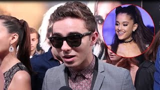 Watch Nathan Sykes Opens Up On Working With Ariana Grande On 'Over Over Again' Video