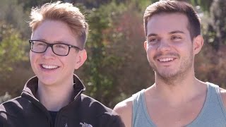 Watch Tyler Oakley & Korey Kuhl Wearing Heels On The Amazing Race Season 28? Video