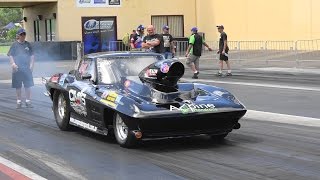 Watch CMS CORVETTE 7.49 @ 183 MPH SYDNEY DRAGWAY Video
