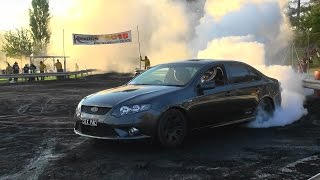 Watch SIXPAC FG XR6 BURNOUT AT KANDOS 2016 Video