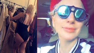 Watch Lady Gaga Preparing For David Bowie Tribute At The Grammys 2016 Video