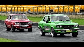 Watch PAC PERFORMANCE RX3'S 1/8 & 1/4 MILE RACING ON STREET TYRES AT SYDNEY DRAGWAY Video