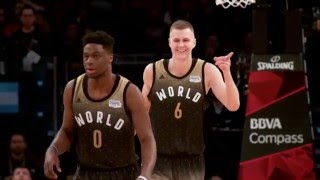 Watch Best of Phantom: Kristaps Porzingis at the Rising Stars Challenge Video