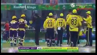 Watch Ahmed Shehzad Fight With Wahab Riaz in Quetta Gladiators vs Peshawar Zalmi Match PSL T20 2016 Video