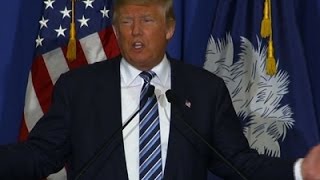 Watch Trump Mocks Clinton For Barking Like A Dog Video