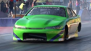 Watch MR ENFORCER ENGINEERING ROTARY POWERED 200SX 8.39 @ 164 MPH Video