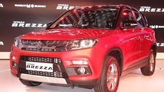 Watch Auto Expo 2016: Maruti Suzuki Vitara Brezza  exterior & interior Video