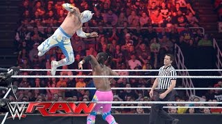 Watch Neville & The Lucha Dragons vs. The New Day: Raw Video