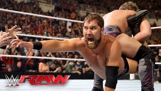 Watch Chris Jericho & AJ Styles vs. Heath Slater & Curtis Axel: Raw Video