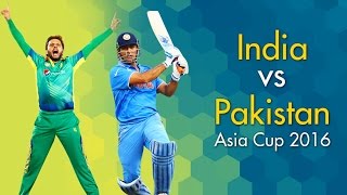 Watch Asia cup 2016 India vs Pakistan Today 27 february 2016 Video