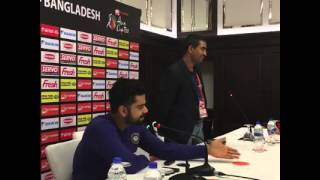 Watch Virat Kohli addressed the media on the eve of the first T20I Video