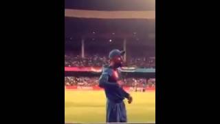 Watch Virat Kohli asking crowd to cheer for India instead of his name Video