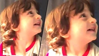 Watch Shahrukh's Son AbRam TALKING To Aryan Khan Video