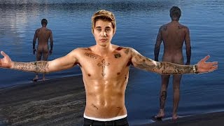 Watch Justin Bieber Flashes BUTT In Camping Trip Video