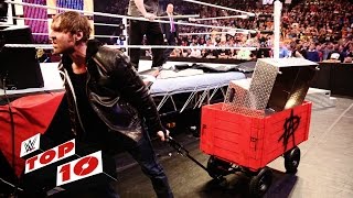 Watch Top 10 Raw moments: WWE Top 10, March 28, 2016 Video