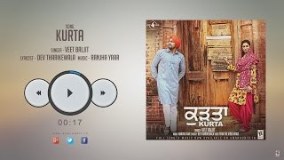 Watch KURTA - VEET BALJIT - New Punjabi Songs 2016 Video