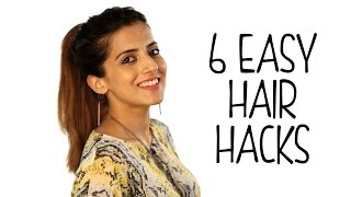 Watch 6 Easy Hair Hacks - Ultimate Hair Life Hacks Video