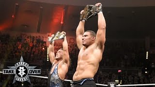 Watch American Alpha celebrates after winning the NXT Tag Team Titles: NXT TakeOver: Dallas Video