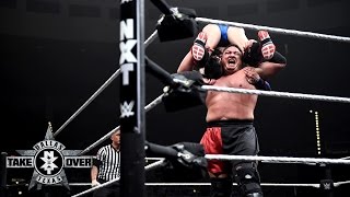Watch Samoa Joe's showdown against Finn Balor's reaches the top rope: NXT TakeOver: Video
