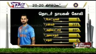 Watch ICC World T20 Cup: Virat Kohli wins Man of the tournament award Video