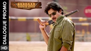 Watch Pawan Kalyan can take on the most powerful villain - Sardaar Gabbar Singh - Hindi Dialogue Promos Video