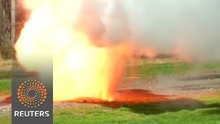 Watch FBI highlights homemade explosives risk Video